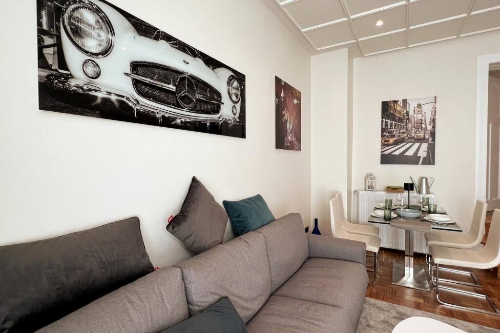 Soul-Apartment Terrasse Privat-Parkplatz Boxspringbett 55Zoll Tv Wlan Leipzig Bagian luar foto