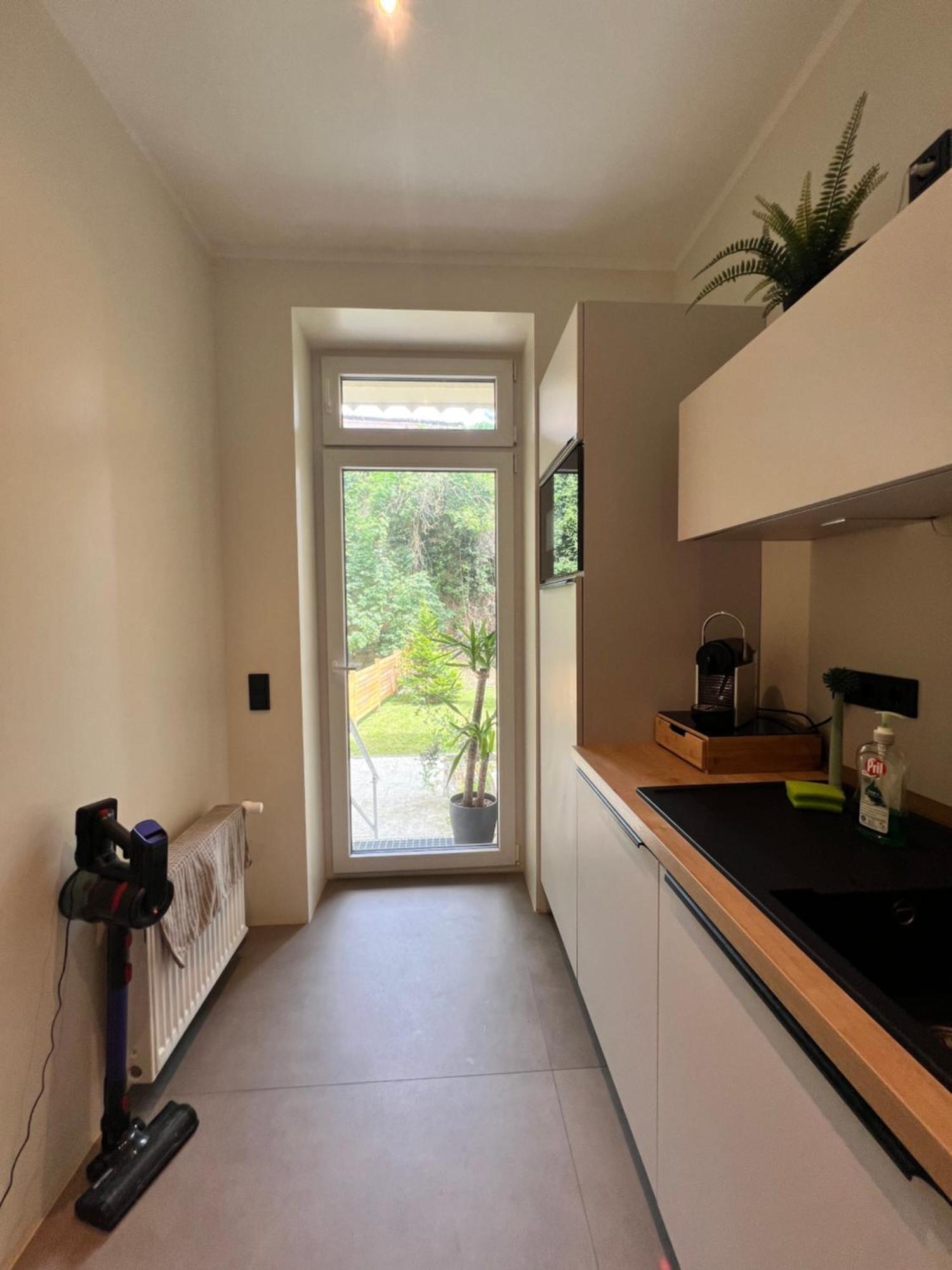 Soul-Apartment Terrasse Privat-Parkplatz Boxspringbett 55Zoll Tv Wlan Leipzig Bagian luar foto